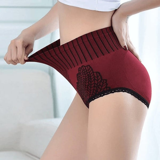 💥Limited time offer 50% off💥Buy 1 Free 1🔥Women'S Lace Panties High Waist Graphene Cotton Underwear