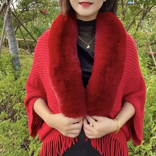🔥Last Day Sale 49%🔥Knitting Thick Women's Loose Shawl