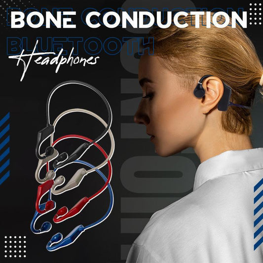 LAST DAY 49% OFF-Bone Conduction Headphones - Bluetooth Wireless Headset