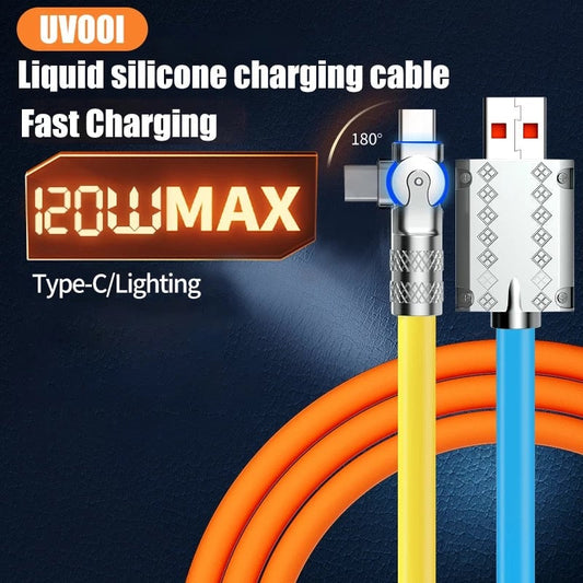 180¡ã Rotation 120W Super Fast Charging cable