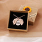 Girasol "You Are My Sunshine" necklace with storage bag