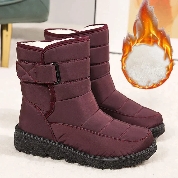 Women's Waterproof Non-slip Warm Ankle Snow Boots