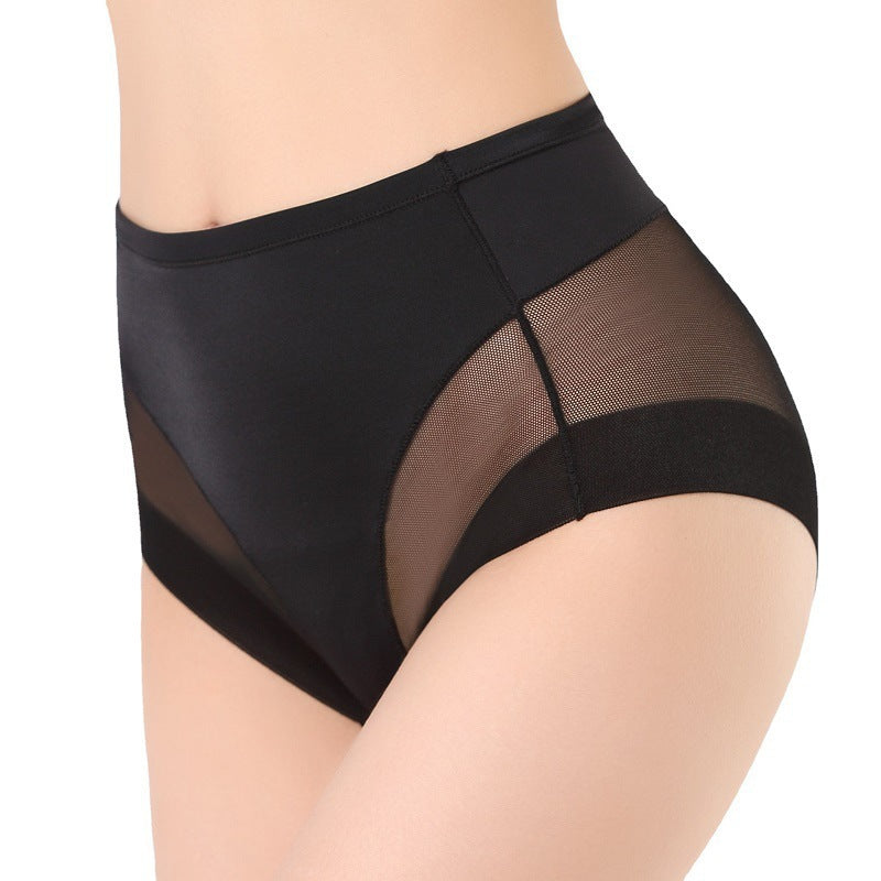 High Waist Ice Silk Shaping Briefs