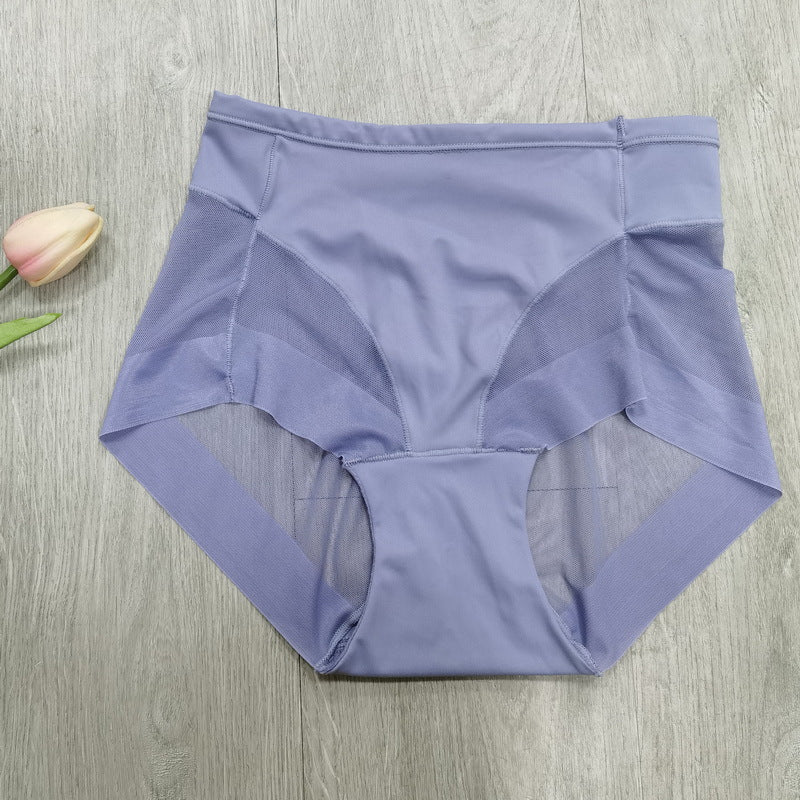 High Waist Ice Silk Shaping Briefs