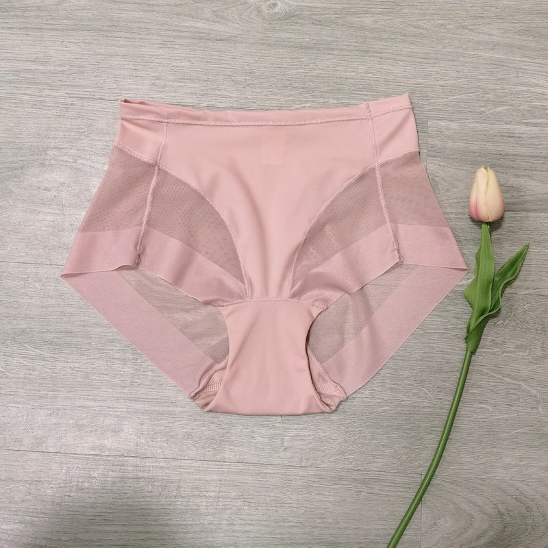 High Waist Ice Silk Shaping Briefs