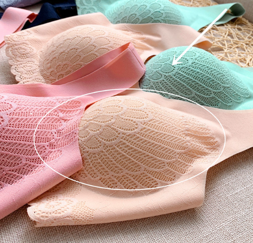 Natural Latex Lifting Seamless Bra