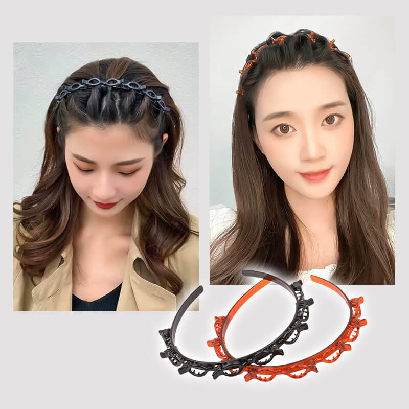 🔥Last Day Sale 49%🔥🌸Braided Hairband Clip🌸