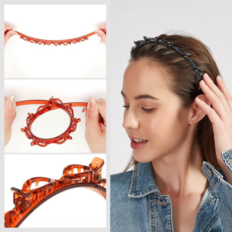 🔥Last Day Sale 49%🔥🌸Braided Hairband Clip🌸