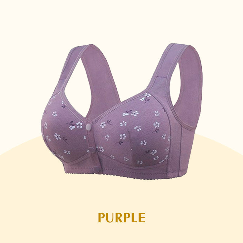 Comfortable & Convenient Front Button Bra