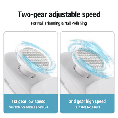 🎁 Hot Sale🔥3 in 1 Automatic Electric Nail Clipper with Polishing【Safe and Convenient】