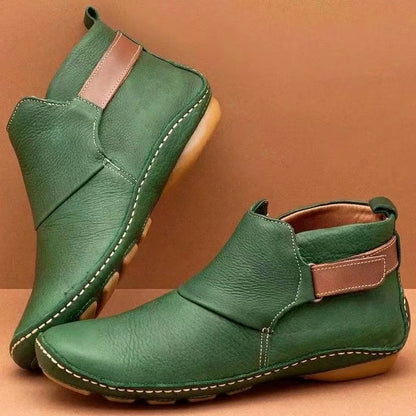 Women's Slip-On Comfortable Wide Width Ankle Boots