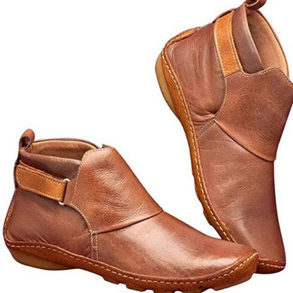 Women's Slip-On Comfortable Wide Width Ankle Boots