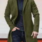 🔥2023 nyt hot sale 50% rabat på🔥mænds single row buckle ensfarvet jakke (Køb 2 gratis forsendelse)
