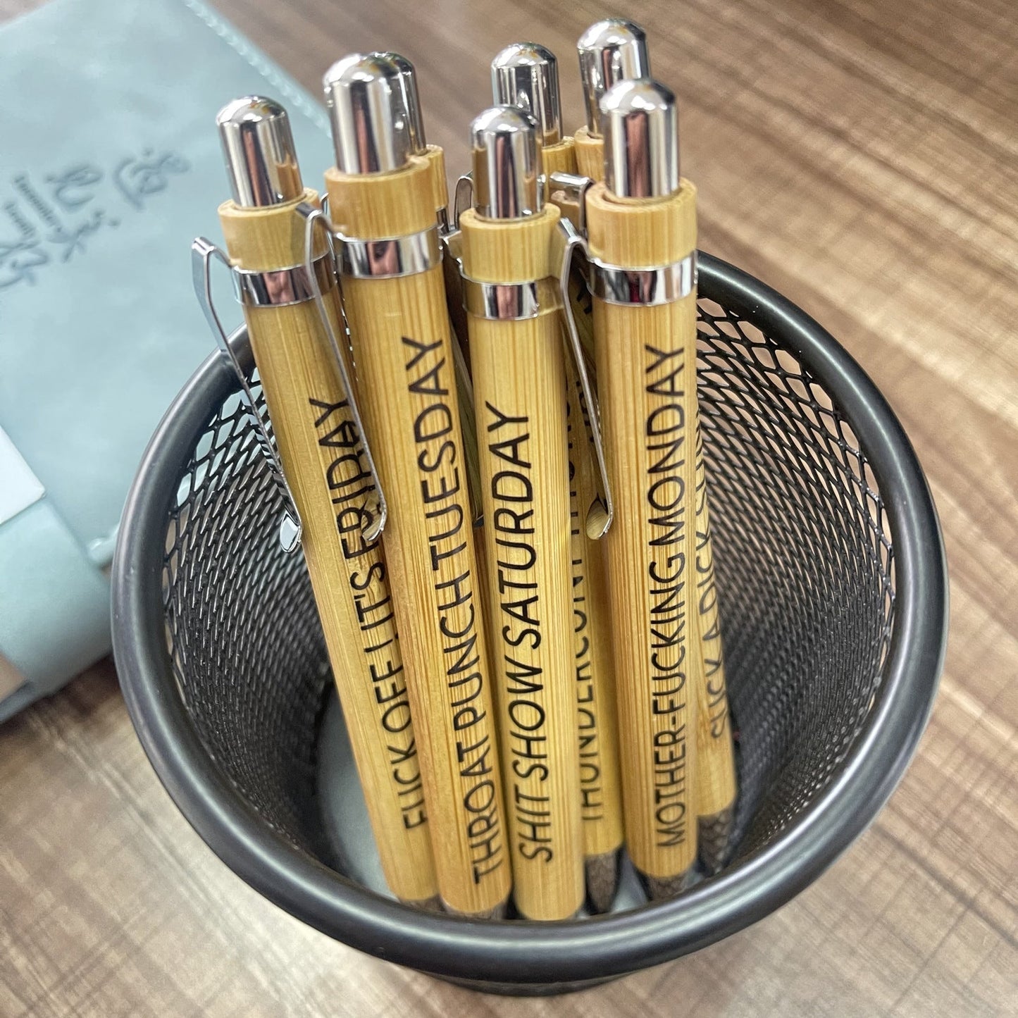 🔥Last Day Sale 49%🔥Ultimate Set of Engraved Pens for Sarcastic Souls（1 Set of 7 Pcs）