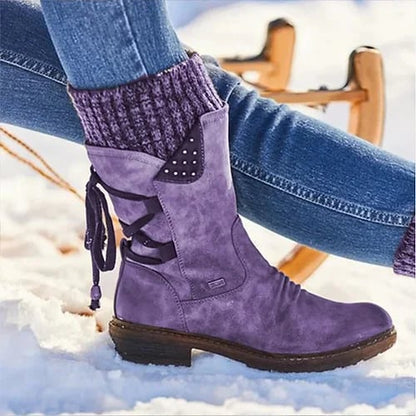 Noël pré-vente 49% OFF - PREMIUM bottes imperméables à glissière mi-mollet