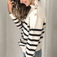 ✨Hot Sale 50% Off✨High Neck Knit Striped Sweater For Women(Buy 2 free shipping)