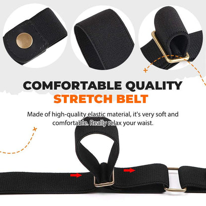 🔥2023 Winter Hot Sale🔥Buckle-free Invisible Elastic Waist Belts