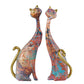 Siste dagsalg 49%Katte elsker statue ornament kunstnerisk kreativ gave - 2PCS