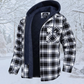 Men's Warm Winter Jacket (Detachable hat) - Free Shipping-3
