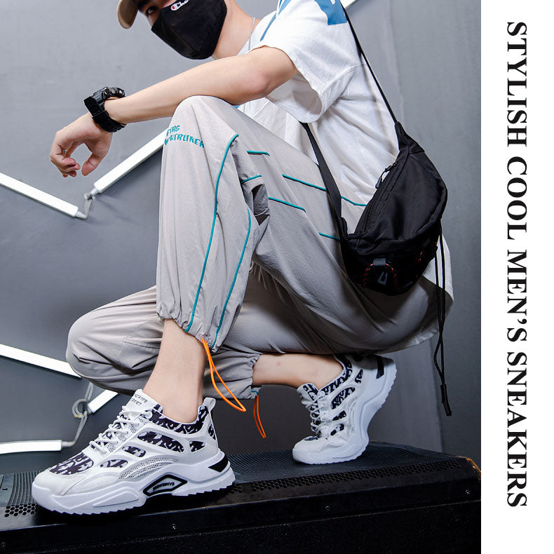 Cool Stylish Men's Breathable Sneakers-4