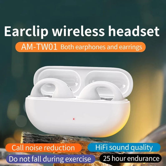 Kablosuz Kulak Klipsli Kemik İletimli Kulaklıklar