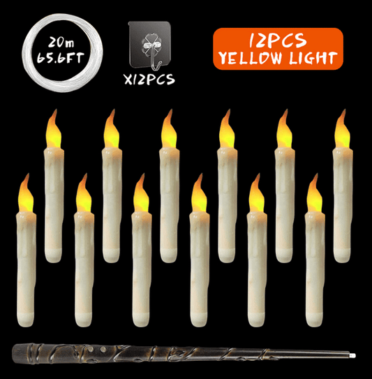 🔥Promoção Último Dia 49% OFF🔥Velas Flutuantes Mágicas🕯️ Sem Chama