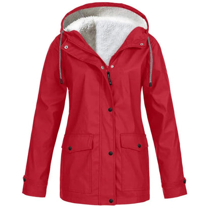 🔥FREE SHIPPING-Women's Padded Jacket Hooded Punching Jacket-4