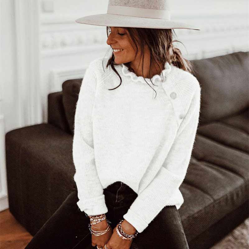 Women’s Sweater Casual Long Sleeve Blouse