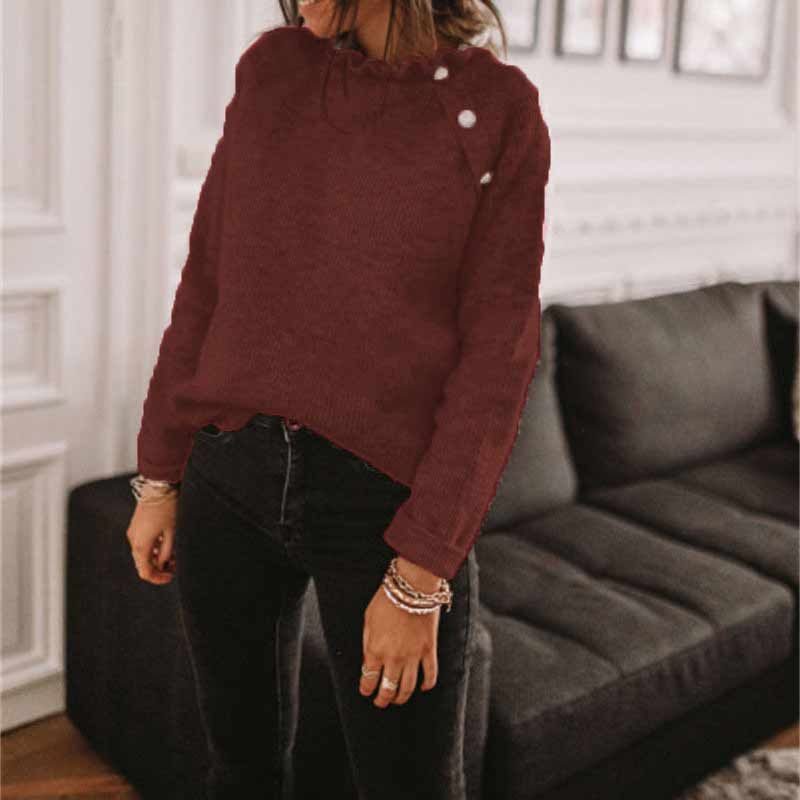 Women’s Sweater Casual Long Sleeve Blouse