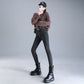 Osta 2 ilmainen toimitus.Naisten lämmin Sherpa Fleece vuorattu Stretch Slim Denim Leggings paksu laiha talvi Jeans (50 %OFF)