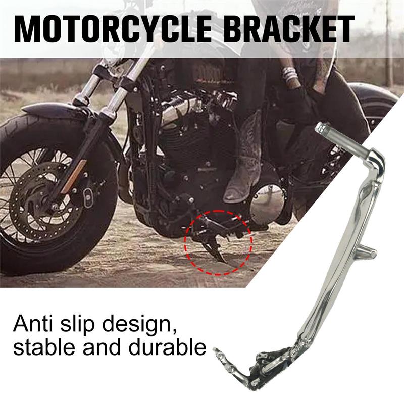 🔥Last day promotion🔥Skeleton Paw With Middle Finger Motorcycle Kickstands