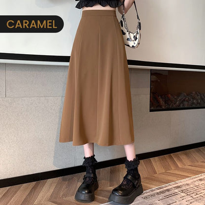 High Waist Fashionable Pleated Skirt for Women