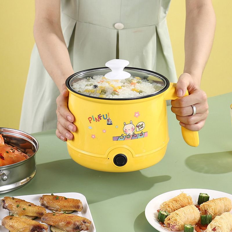 🔥Last Day 50% Off🔥Multi-functional Non-stick Mini Electric Hot Pot with Steamer