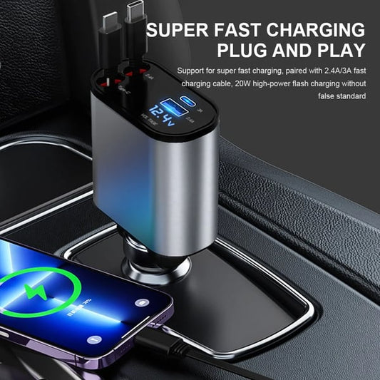 （Buy 2 and get free shipping）Retractable Car Charger