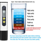 ورق اختبار سلامة جودة المياه عالي الدقة TDS