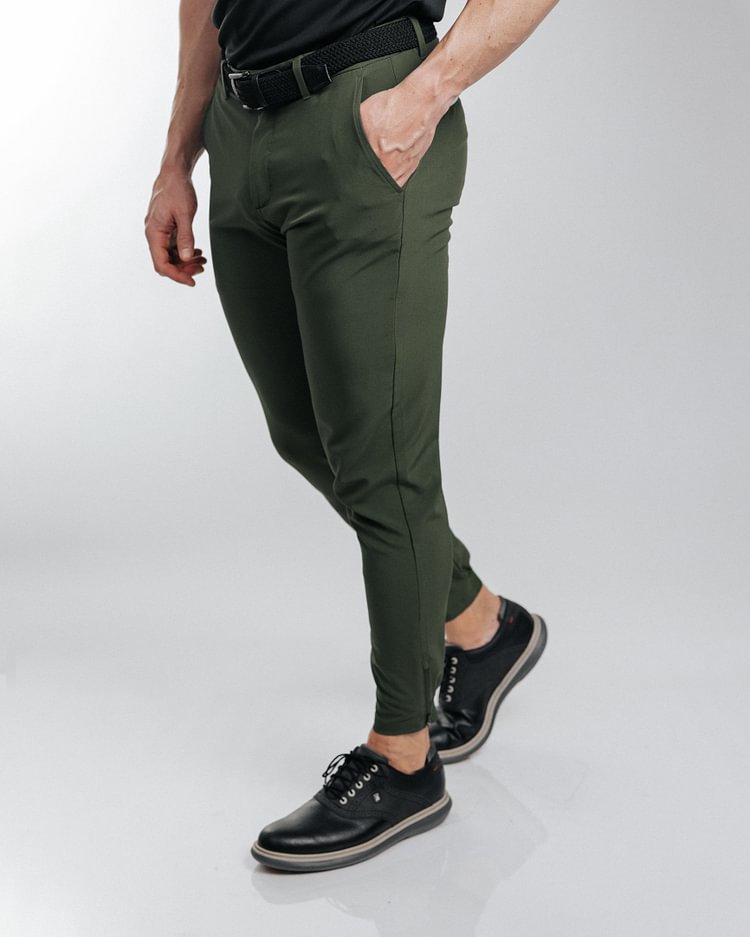 ✈Compre 2 piezas y obtenga el envío gratis✈Joggers Slim Fit con cremallera en el tobillo