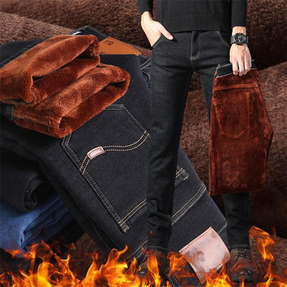 🔥Buy 2 free shipping🔥Male Loose Stretchy Denim Straight Pants(50% off)