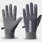 Vattentät finger Touch skärm icke-slipa kallt resistenta handskar.