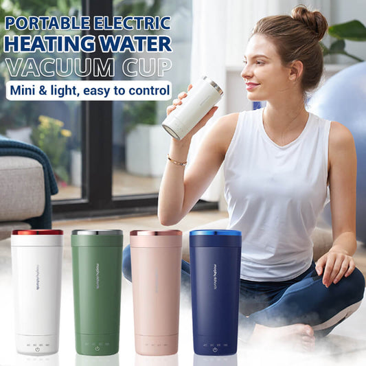 🌈New Products 70% Off Sale🌈 Portable Electric Heating Water Vacuum Cup