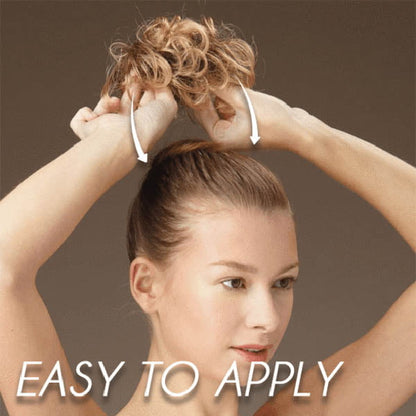 Curly Chignon Kamm clip