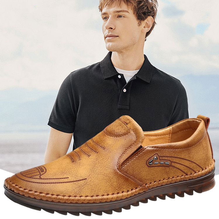 Men's Leather Slip-On Loafer