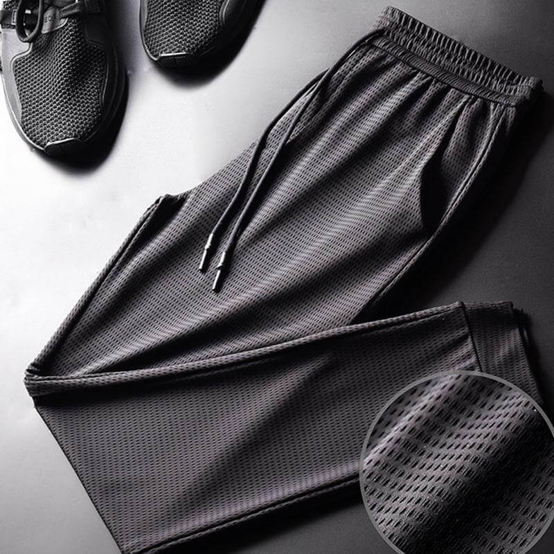 Summer Mesh Breathable Casual Pants-7