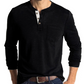 Men's Long Sleeve Fashion Round Neck T-Shirt-4