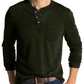Men's Long Sleeve Fashion Round Neck T-Shirt-7