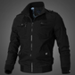 Men's Fashion Casual Military Windbreaker Jacket Cotton Coat-2