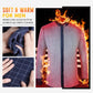 לחצן שרוול ארוך חם למטה חולצות משובצת לגברים (לקנות 2 משלוח חינם)
