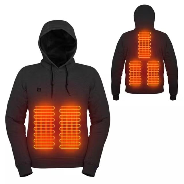 Regalo ideal-Sudadera con capucha climatizada USB