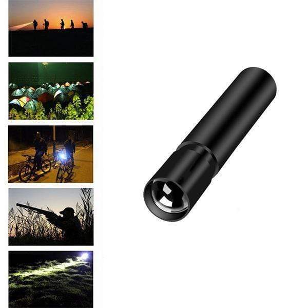 USB Strong Light Portable LED Flashlight-7