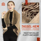 Sidste dagsalg 50% frakeFashion Fur Collar Shawl kappe(Køb 2 gratis forsendelse)