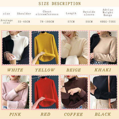 Women fleece and anti-crease base sweater（ free shipping）